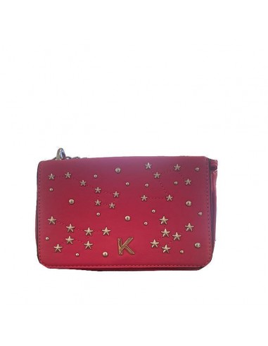 KENDALL+KYLIE STAR FUSCHIA BAG