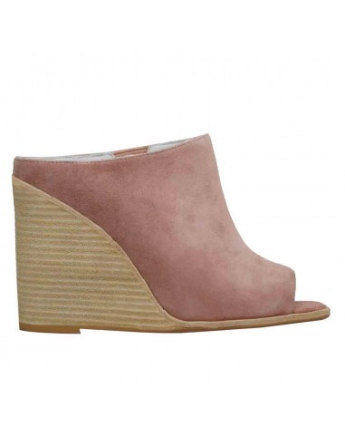 JEFFREY CAMPBELL RAVENNA NUDE SUEDE WEDGE